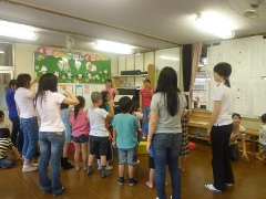 2011年6月30日　京都市 新道児童館での活動のようす6