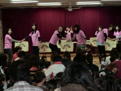 2012年11月15日　京都市崇仁保育所での活動のようす4